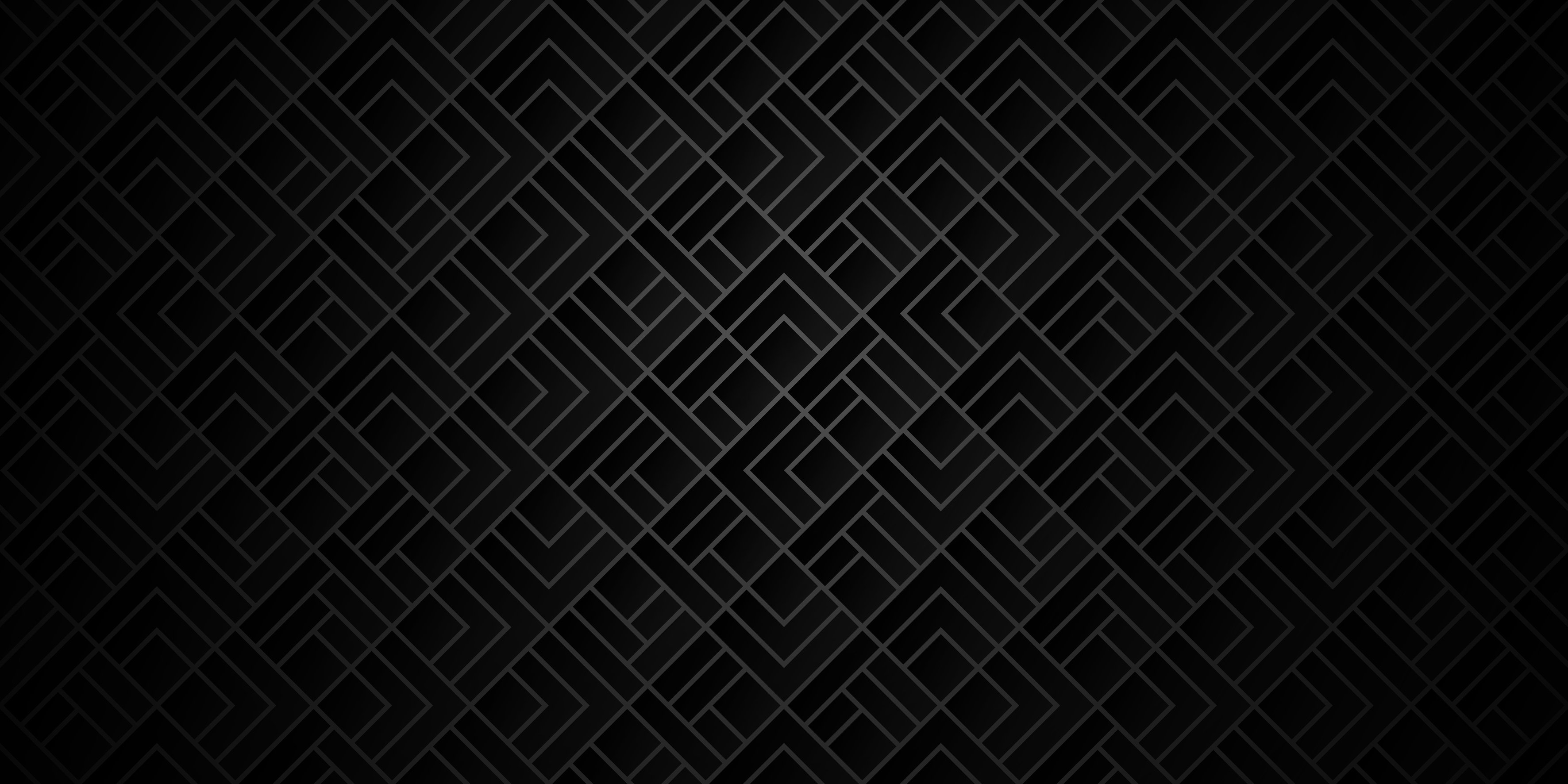 Black Geometric Textured Background